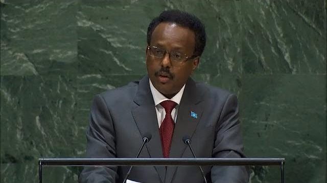 DAAWO: Khudbadii Madaxweynaha Somalia ka jeediyey Golaha Guud ee Qaramada Midoobay