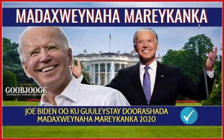 DEGDEG: Joe Biden oo ku guuleystay Doorashadii Madaxweynaha Mareykanka